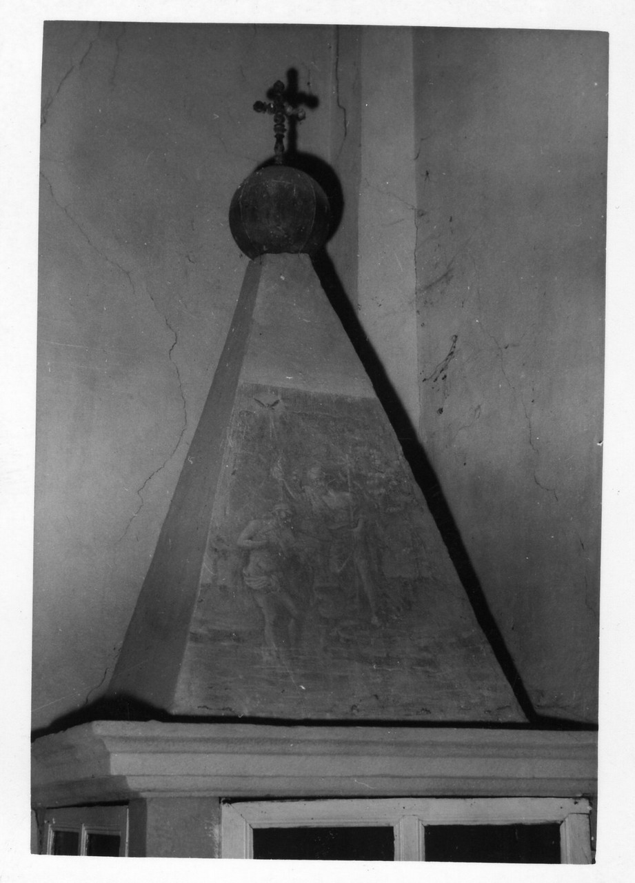 battesimo di Cristo (dipinto) - ambito emiliano (sec. XIX)