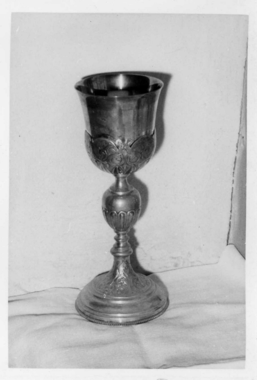 ostensorio e motivi vegetali (calice) - bottega reggiana (sec. XIX)