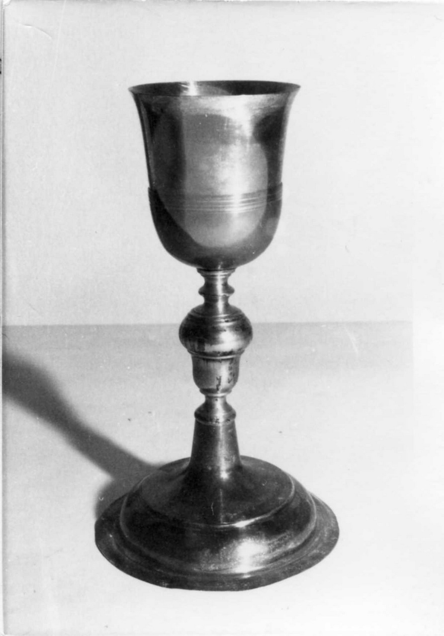 calice - bottega emiliana (fine/inizio secc. XVII/ XVIII)