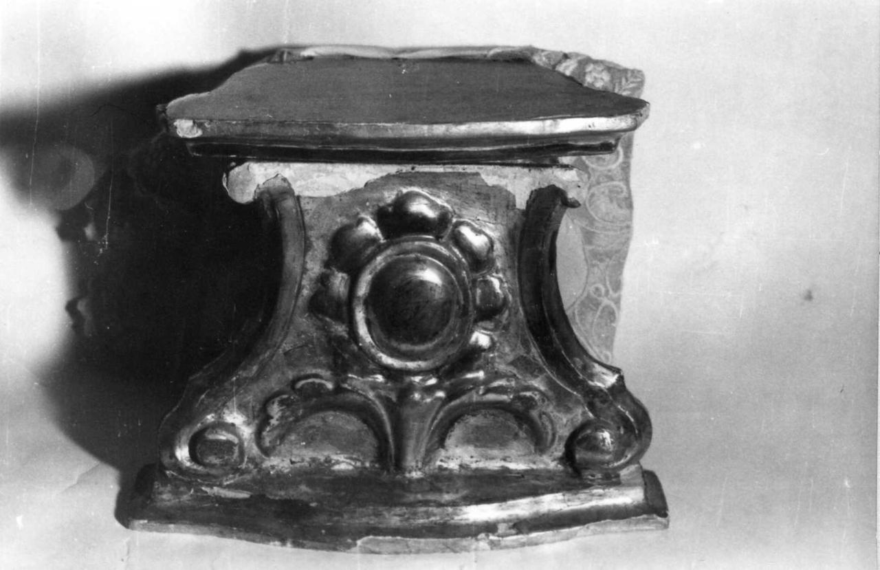 base di ostensorio - bottega emiliana (sec. XIX)