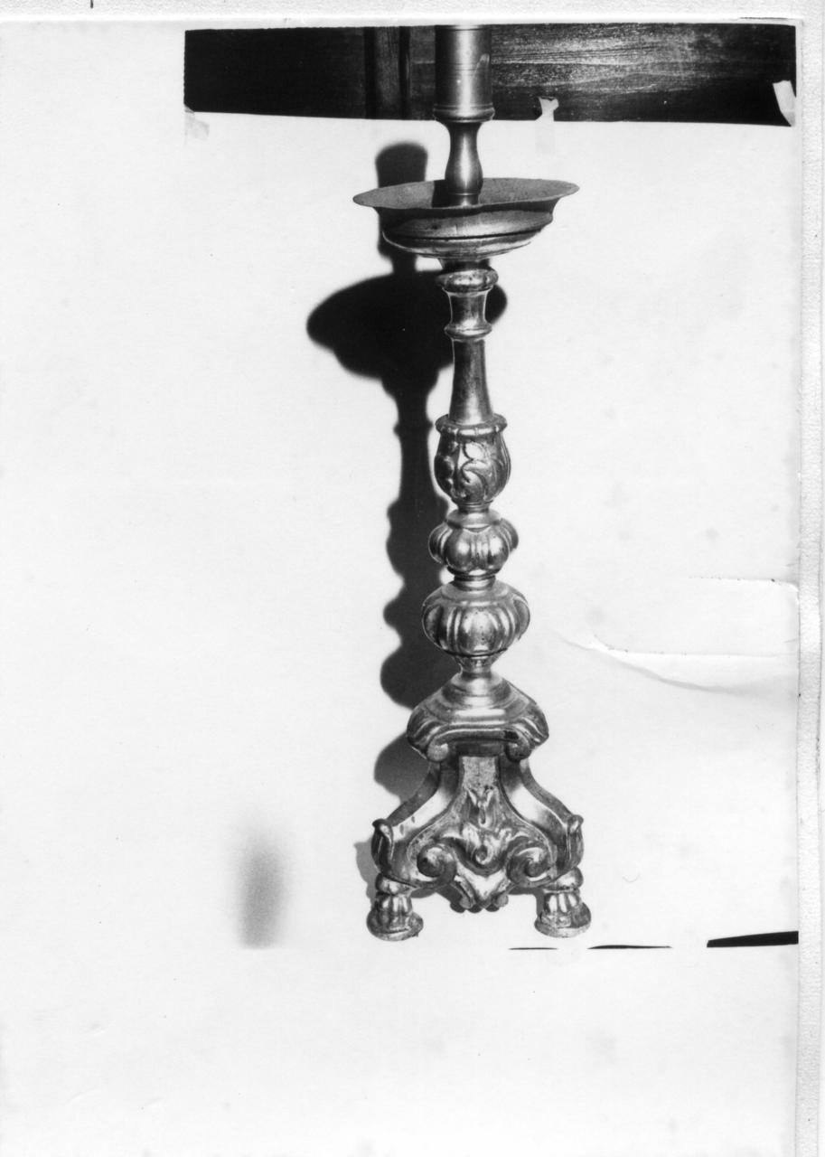 candeliere, serie - bottega emiliana (sec. XIX)