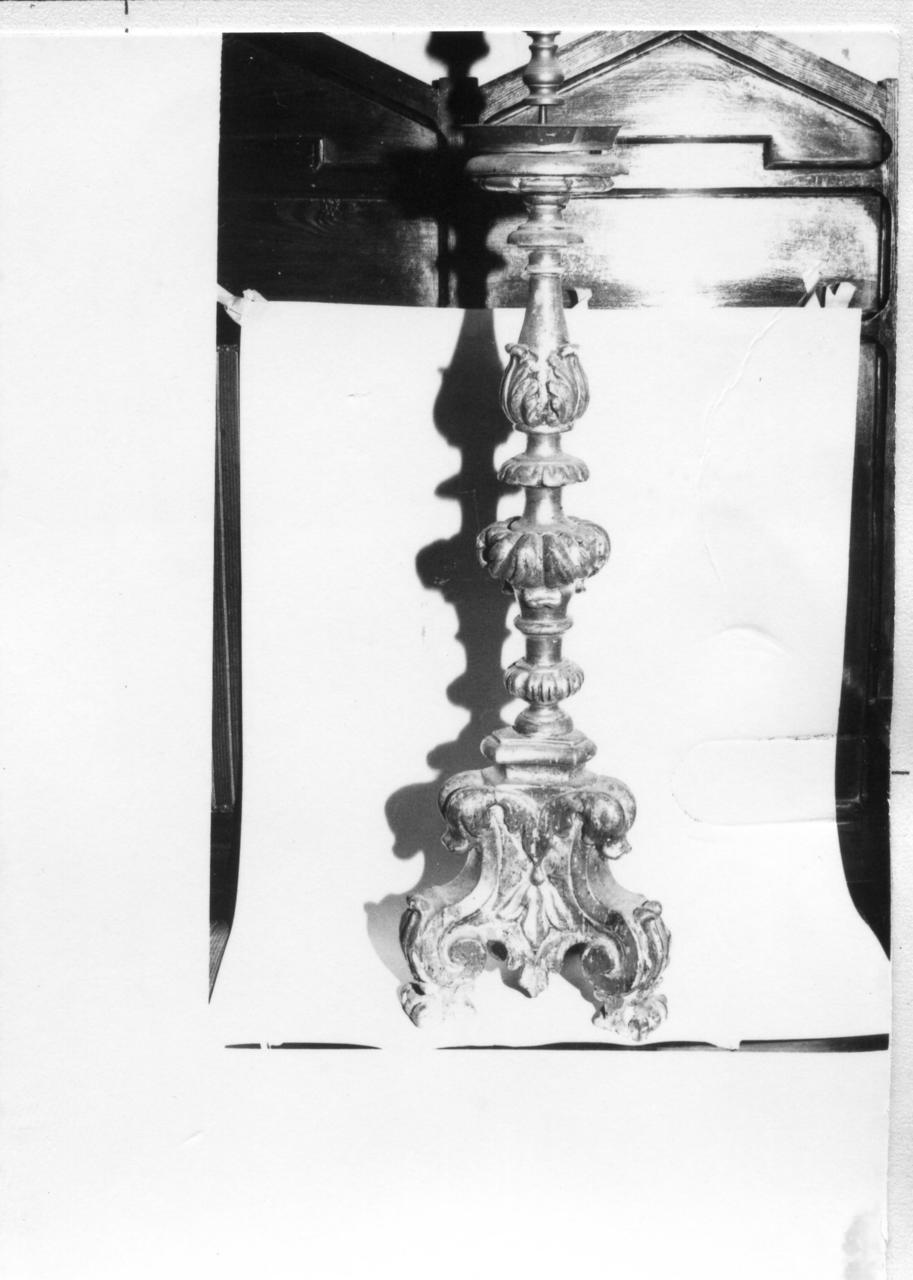 candeliere, serie - bottega emiliana (sec. XIX)