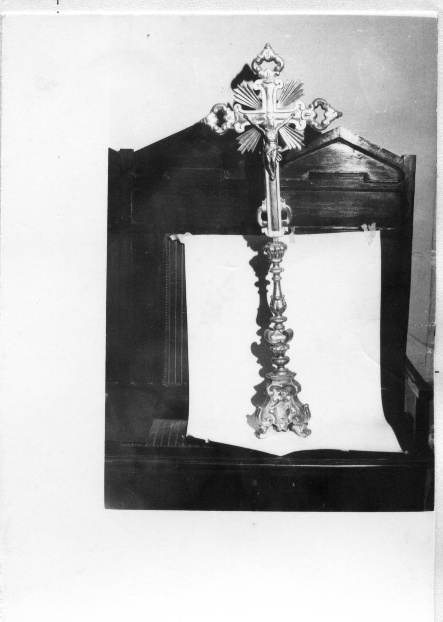 croce - bottega emiliana (sec. XIX)