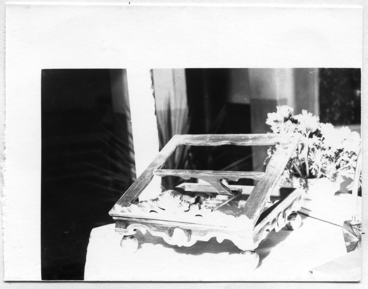 leggio - bottega emiliana (sec. XIX)