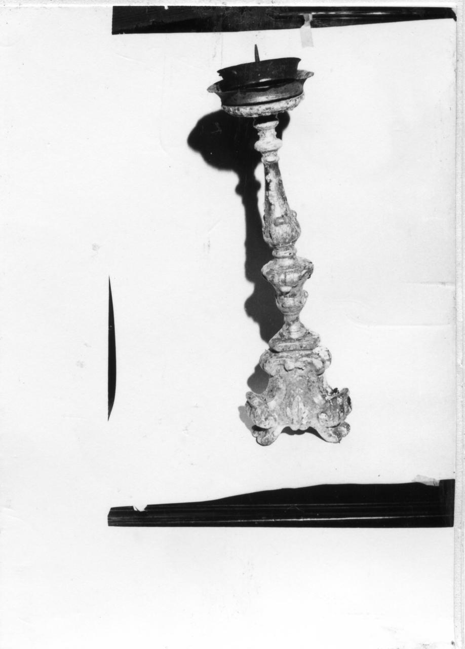 candeliere, serie - bottega emiliana (sec. XVIII)