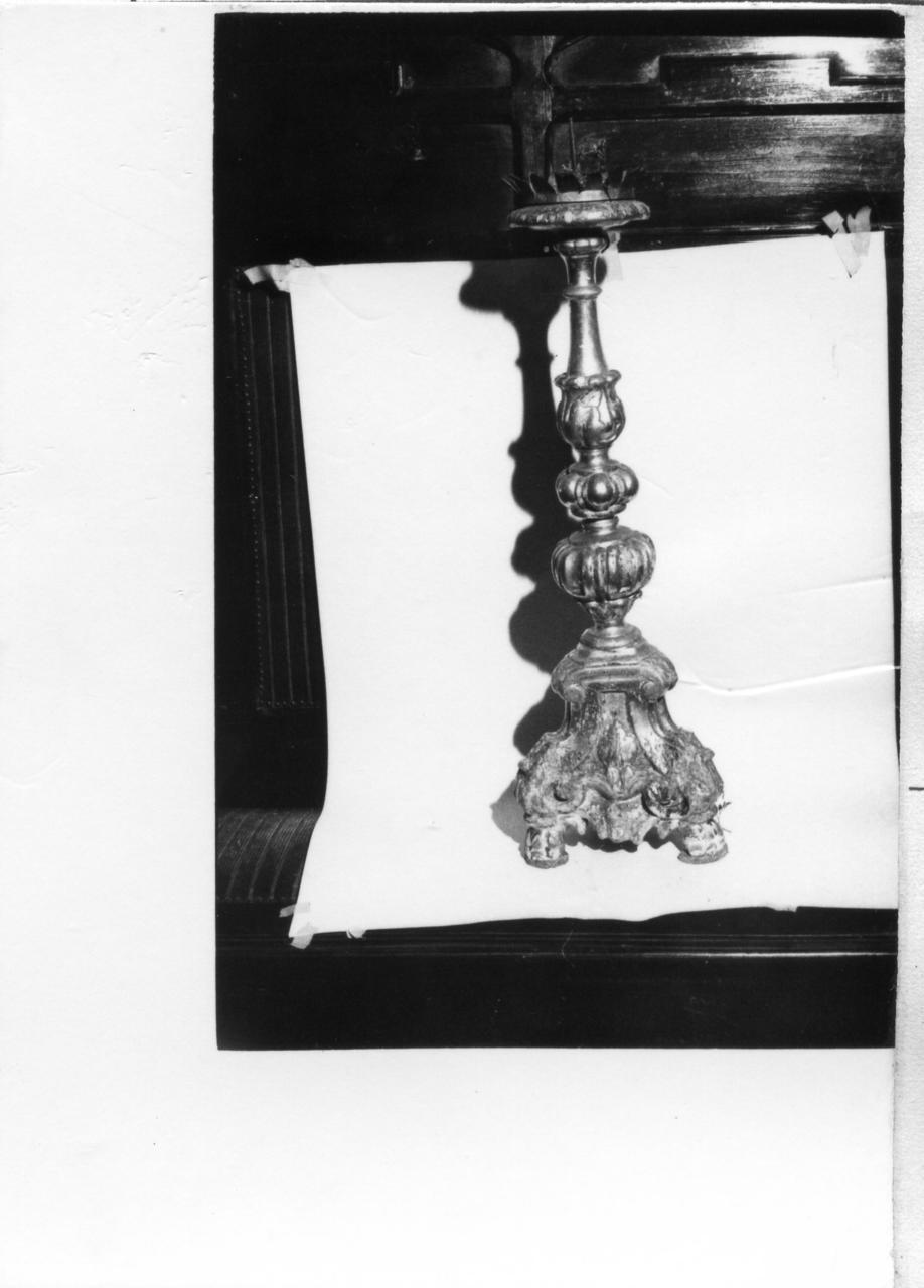 candeliere, serie - bottega emiliana (sec. XIX)