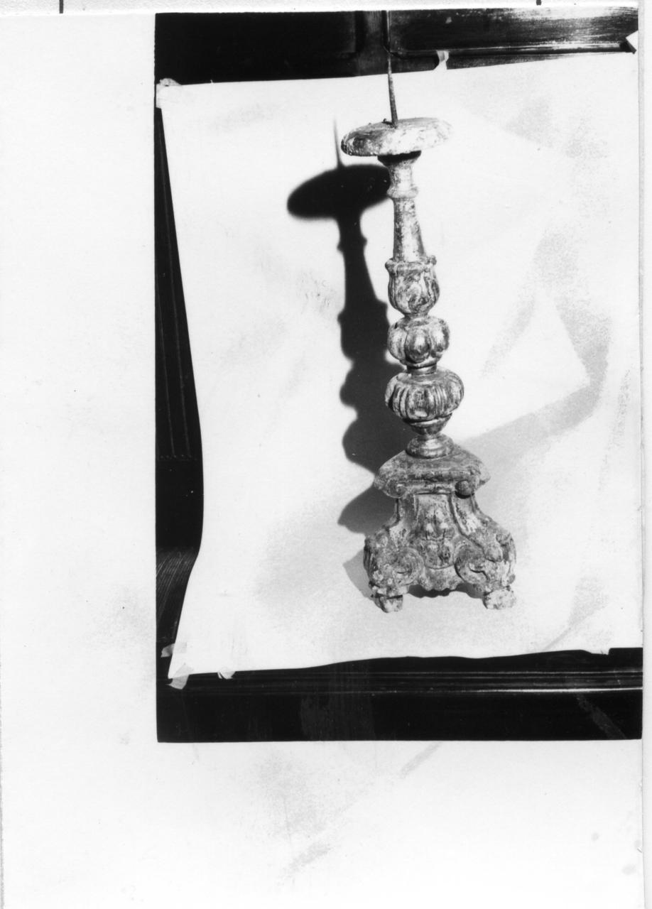 candeliere, serie - bottega emiliana (sec. XIX)