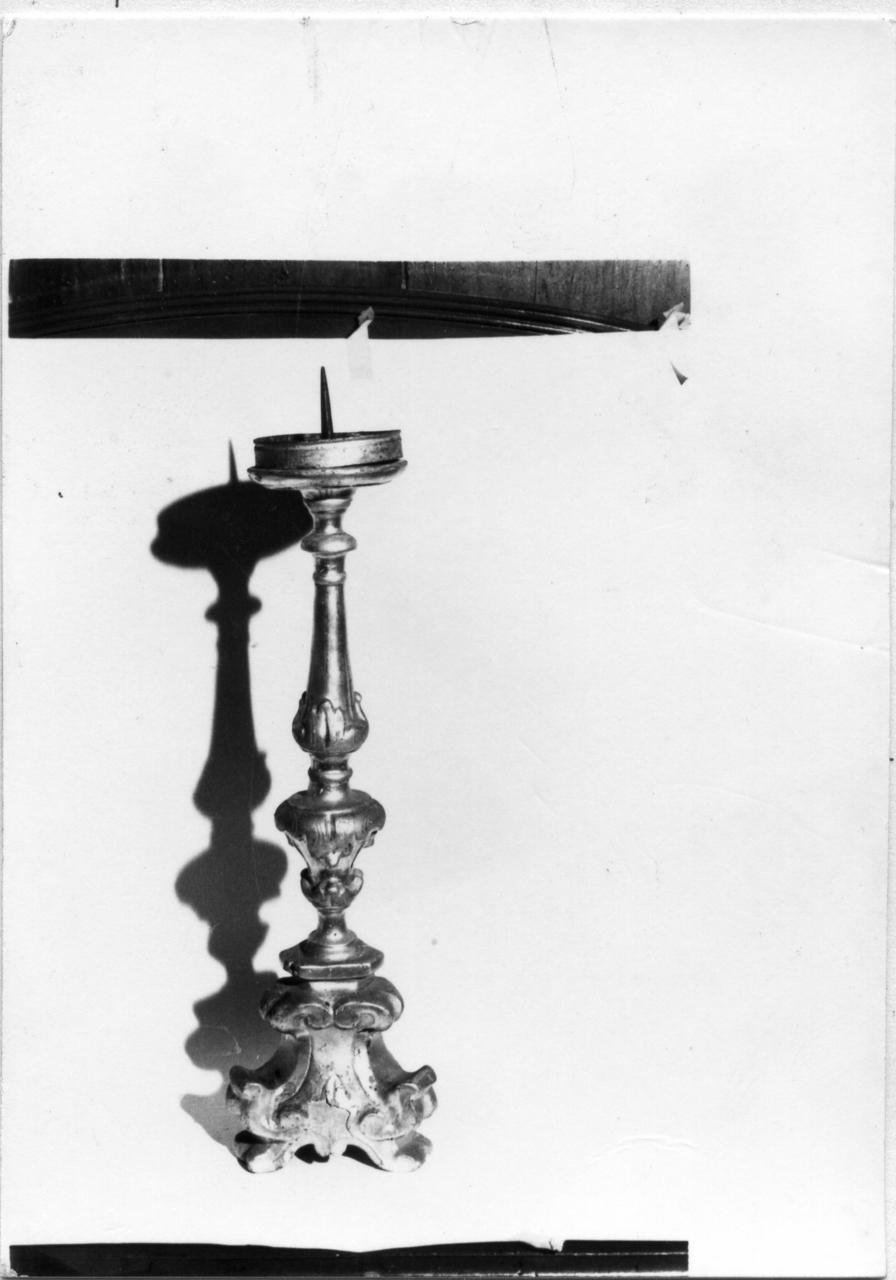 candeliere, serie - bottega reggiana (sec. XVIII)