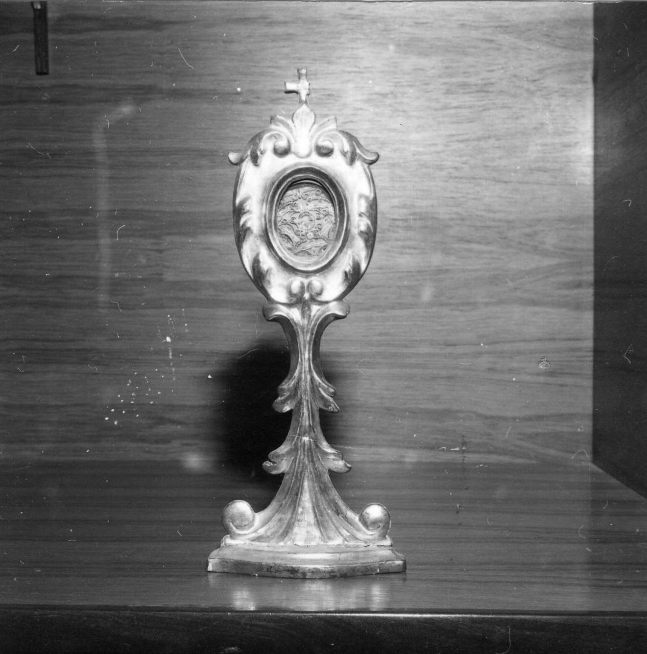 reliquiario-ostensorio - bottega reggiana (sec. XIX)