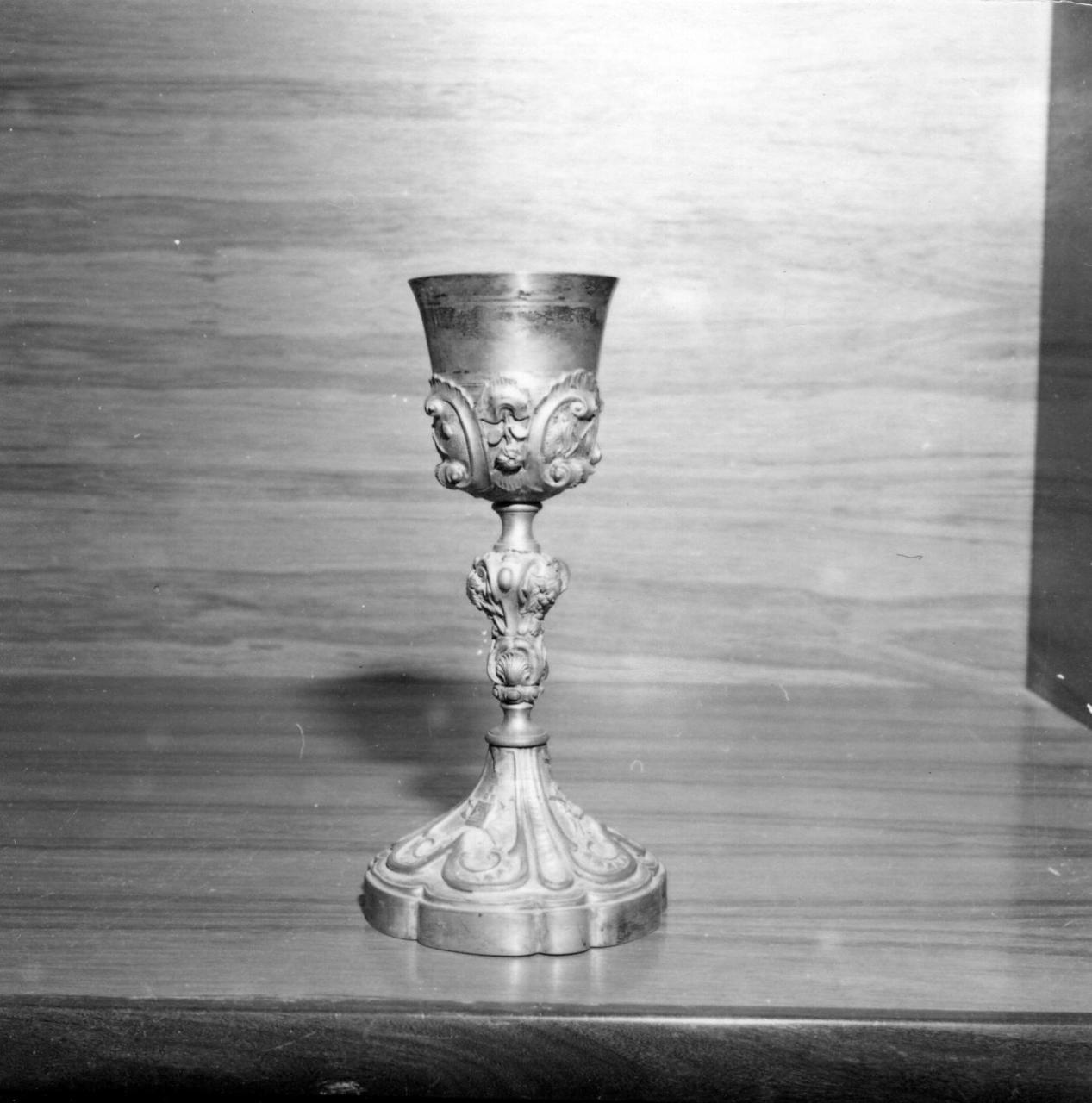 calice - bottega emiliana (sec. XIX)