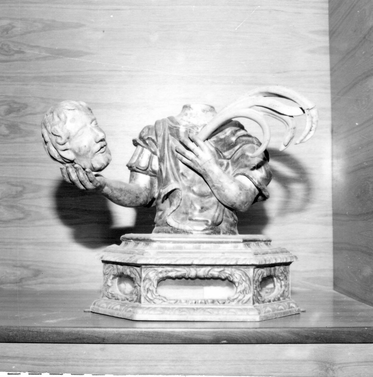 reliquiario - a busto - bottega emiliana (sec. XVII)