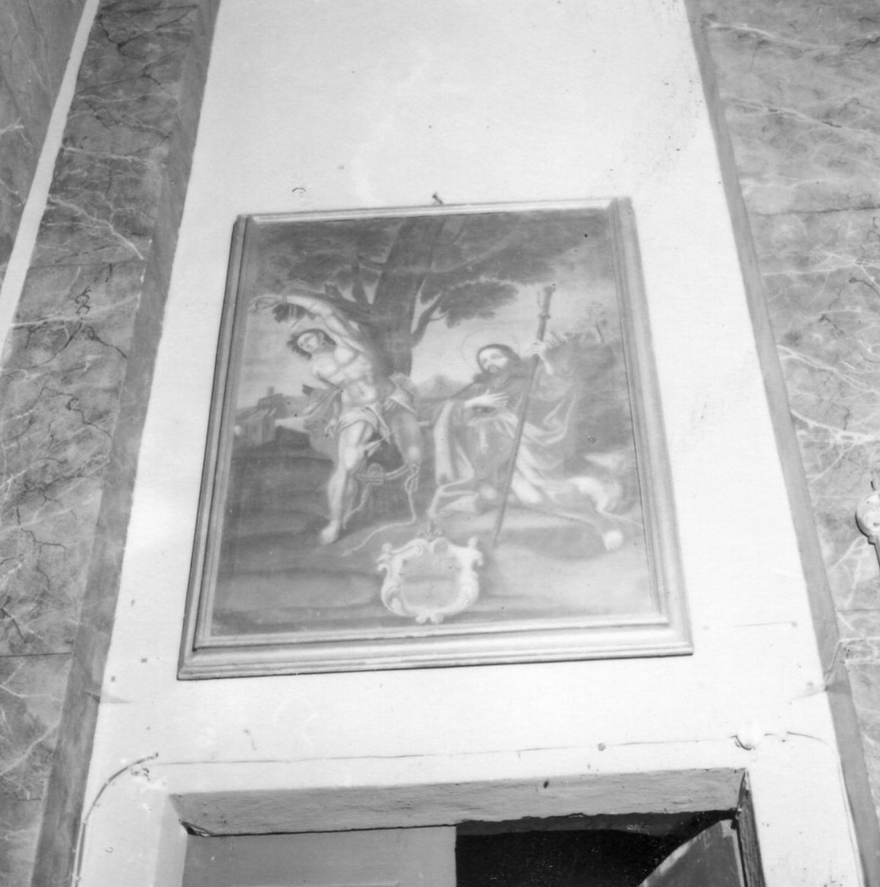 San Sebastiano e San Rocco (dipinto) - ambito emiliano (sec. XVIII)