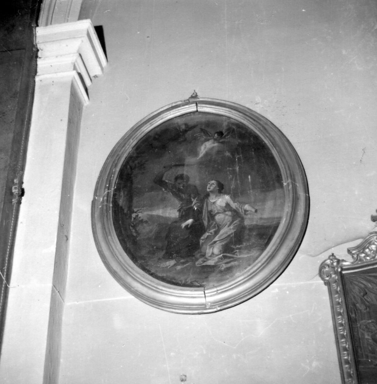 Martirio di Sant'Eurosia (dipinto) - ambito emiliano (sec. XVIII)