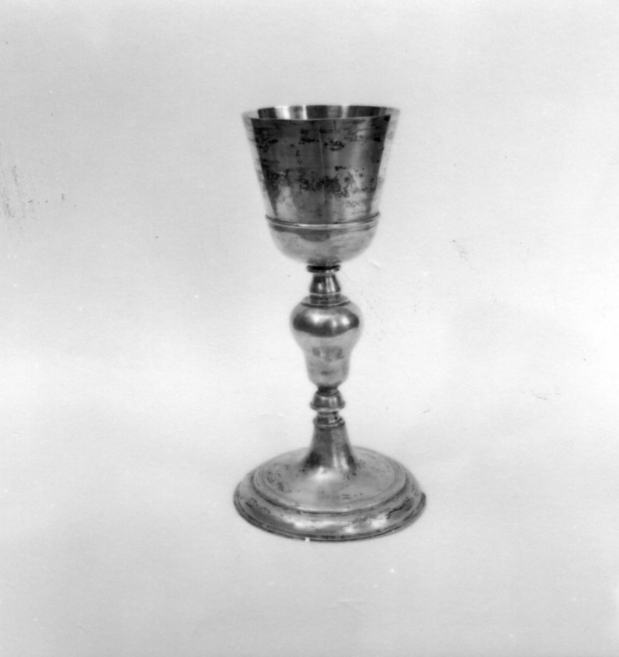 calice - bottega emiliana (fine sec. XVII)