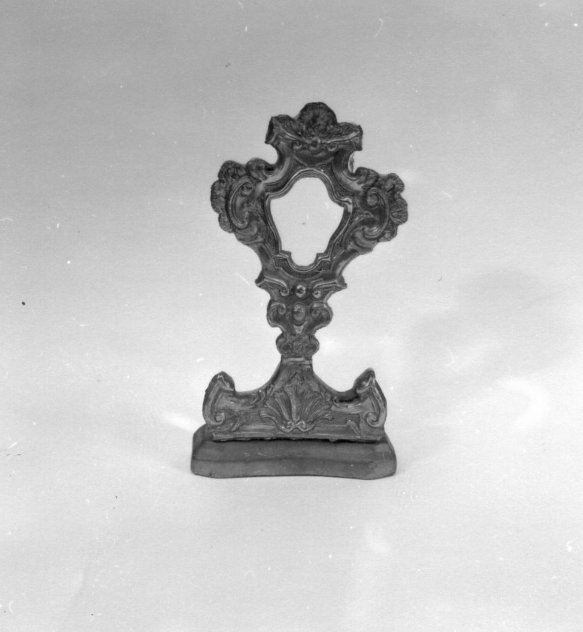 reliquiario - a ostensorio - bottega emiliana (sec. XVIII)