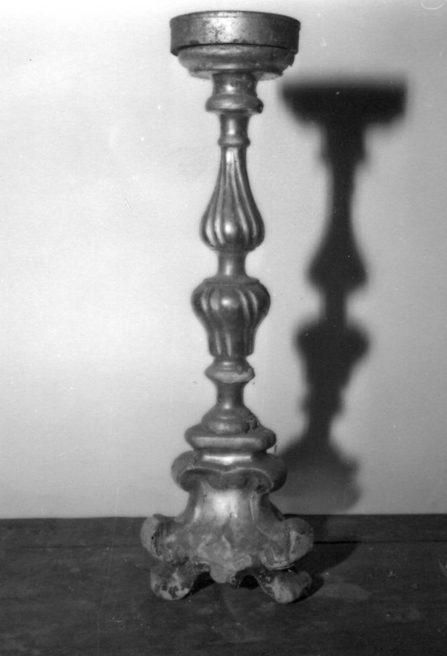 candeliere, serie - bottega emiliana (sec. XVIII)