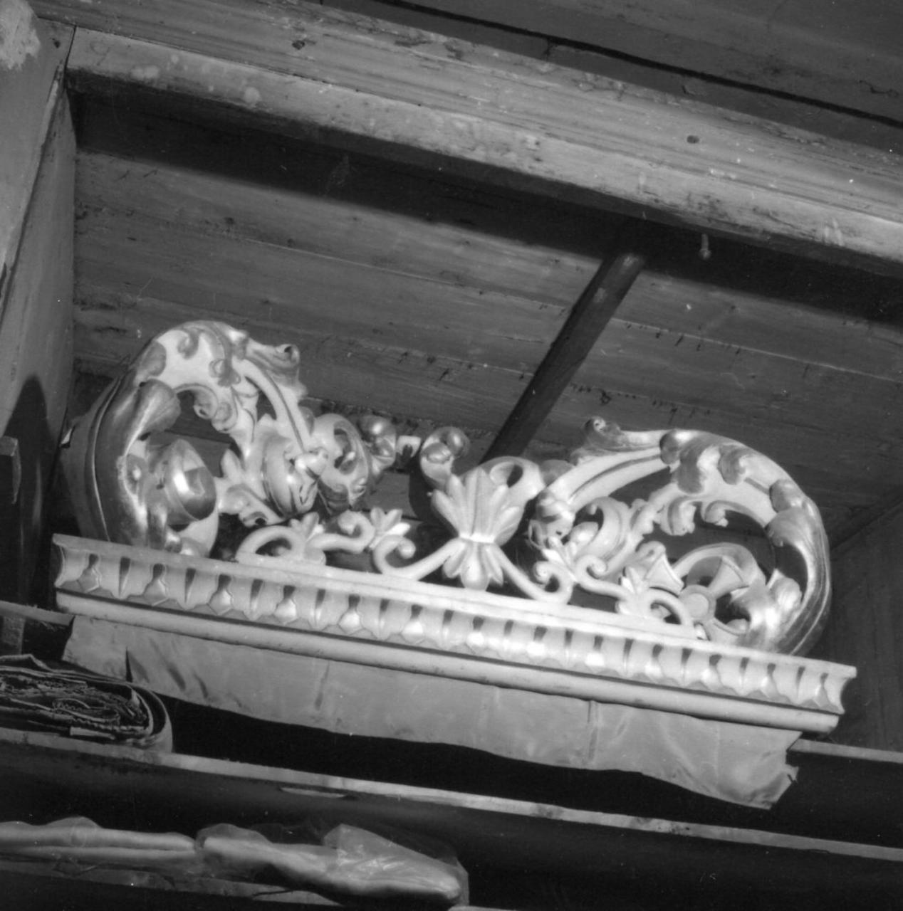 baldacchino processionale - bottega emiliana (sec. XIX)