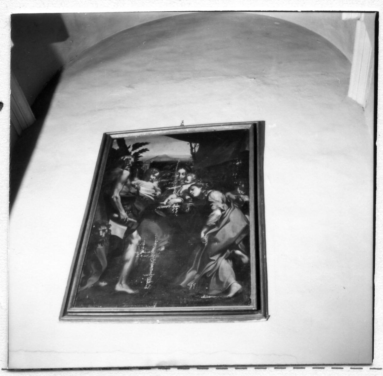 Madonna con San Girolamo e Santa Maria Maddalena (dipinto) - ambito emiliano (sec. XVIII)