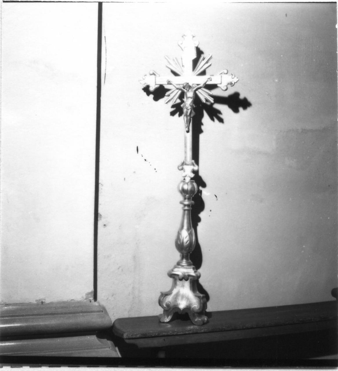 croce - bottega emiliana (sec. XIX)