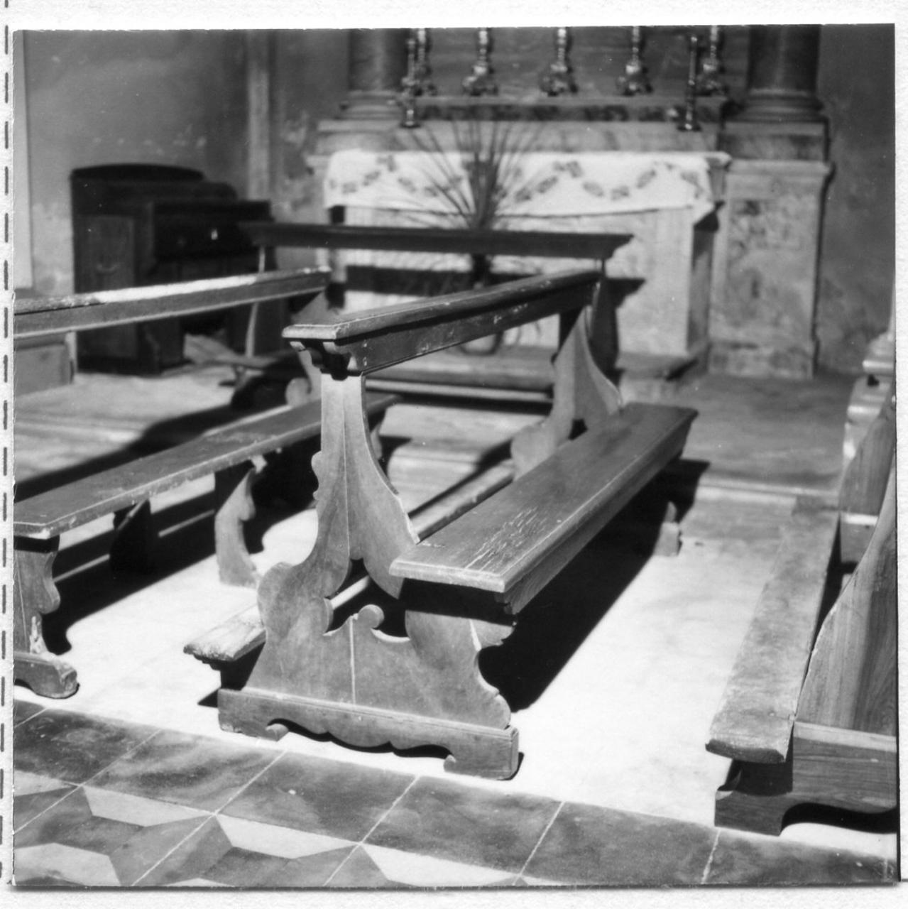 banco - bottega italiana (sec. XIX)