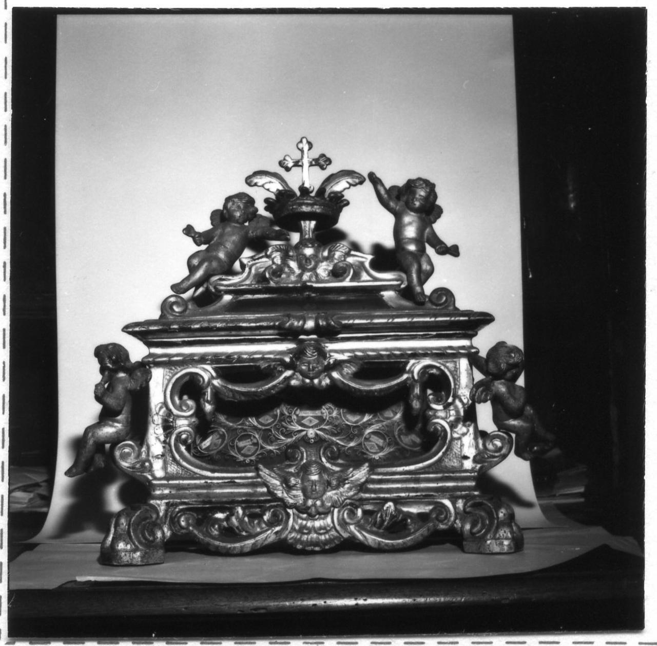 reliquiario - bottega emiliana (sec. XVIII)