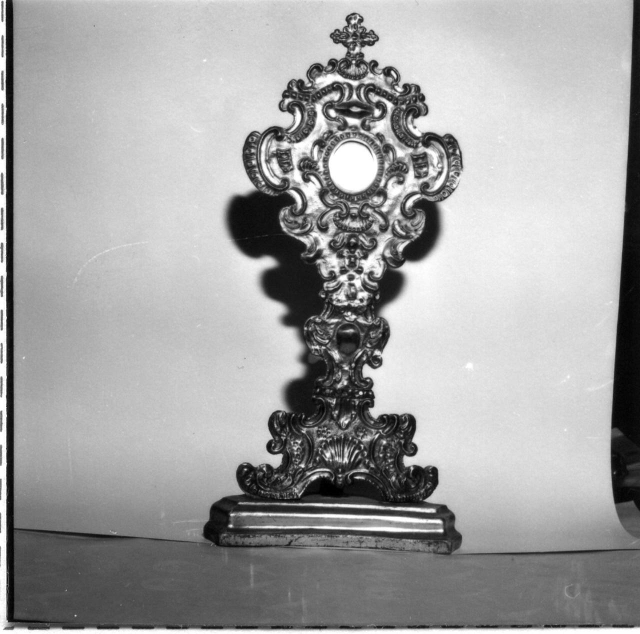 reliquiario, serie - bottega reggiana (sec. XVIII)