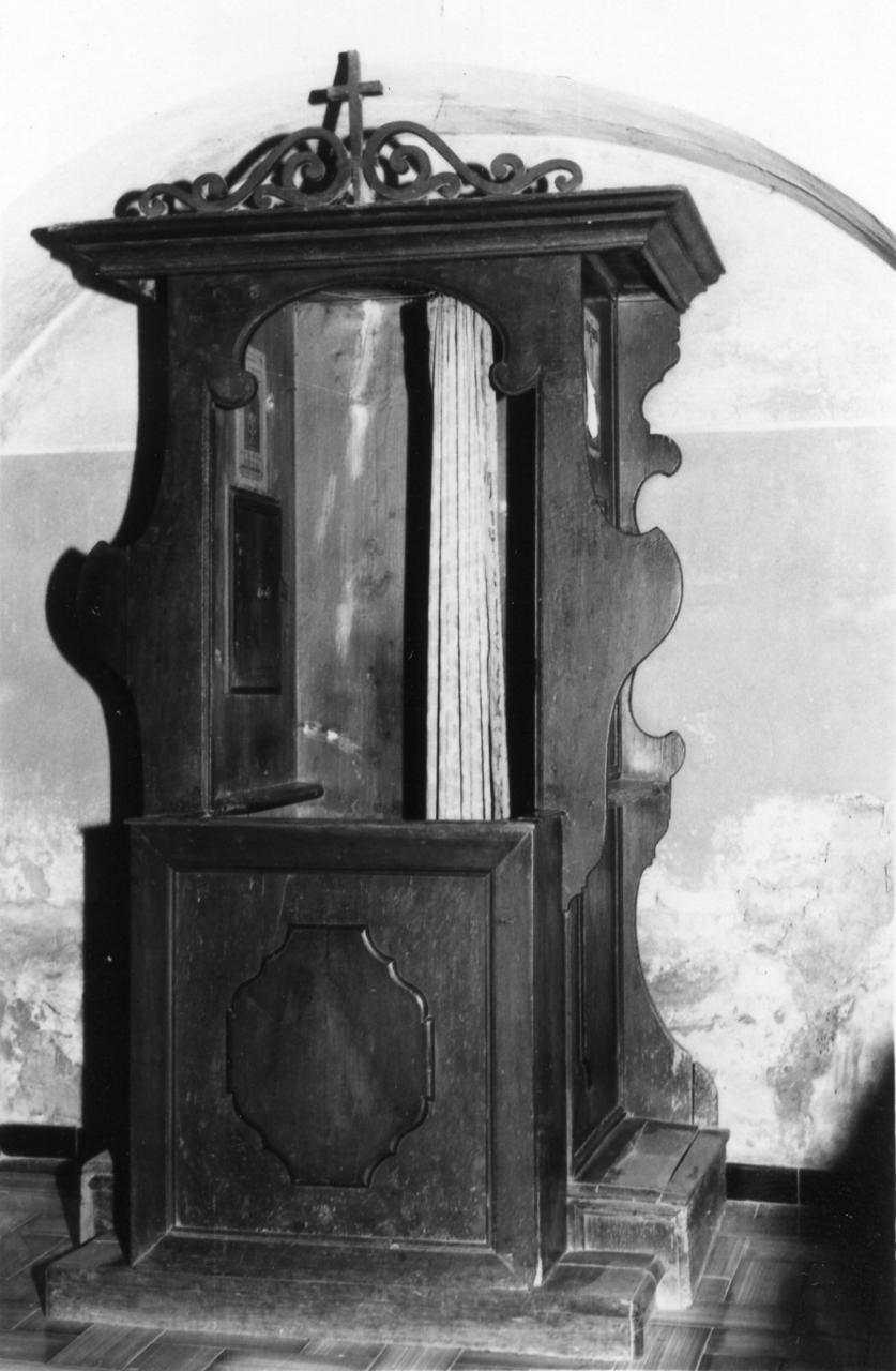 confessionale - bottega reggiana (sec. XIX)