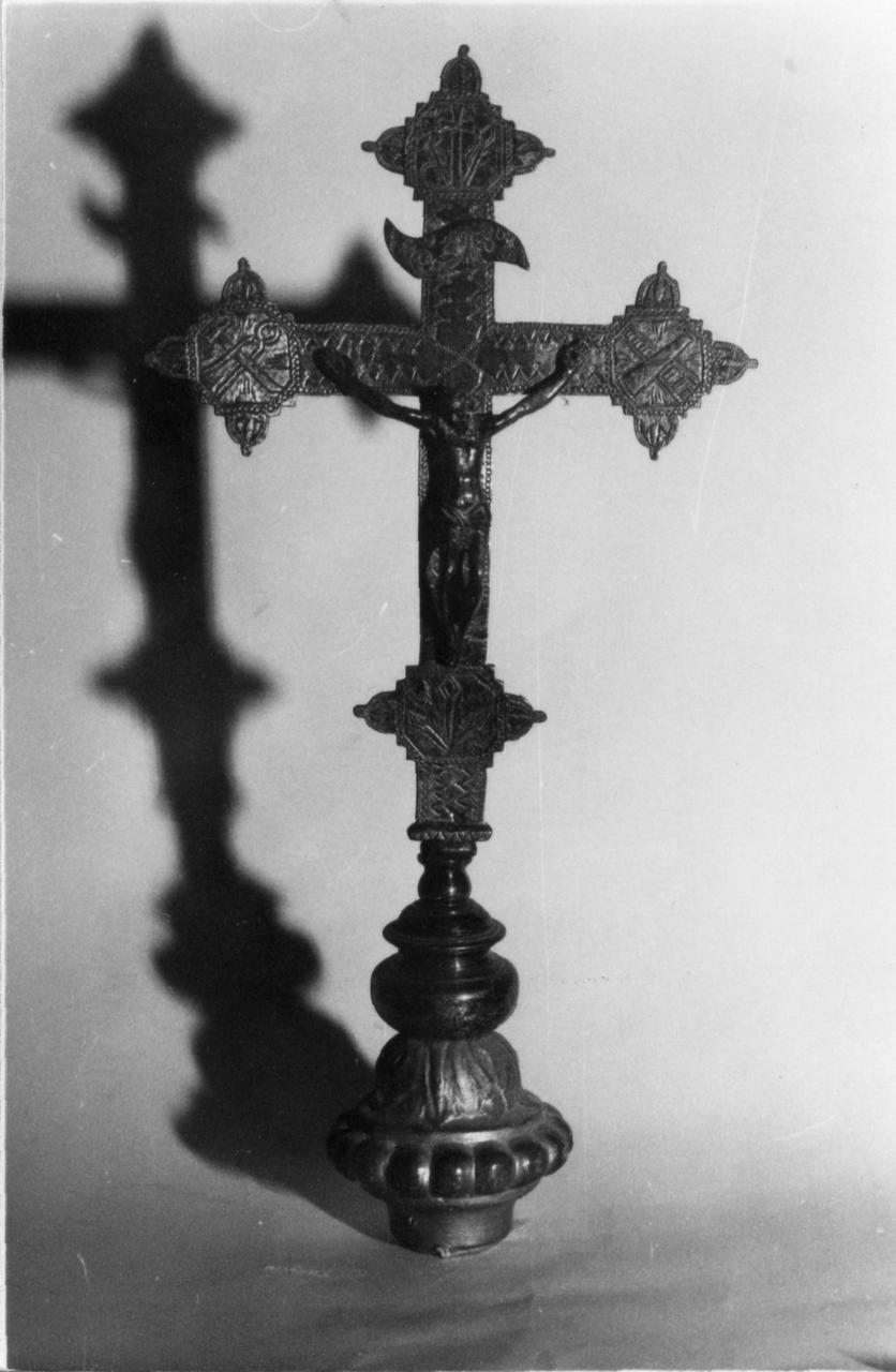 croce processionale - bottega reggiana (sec. XVII)