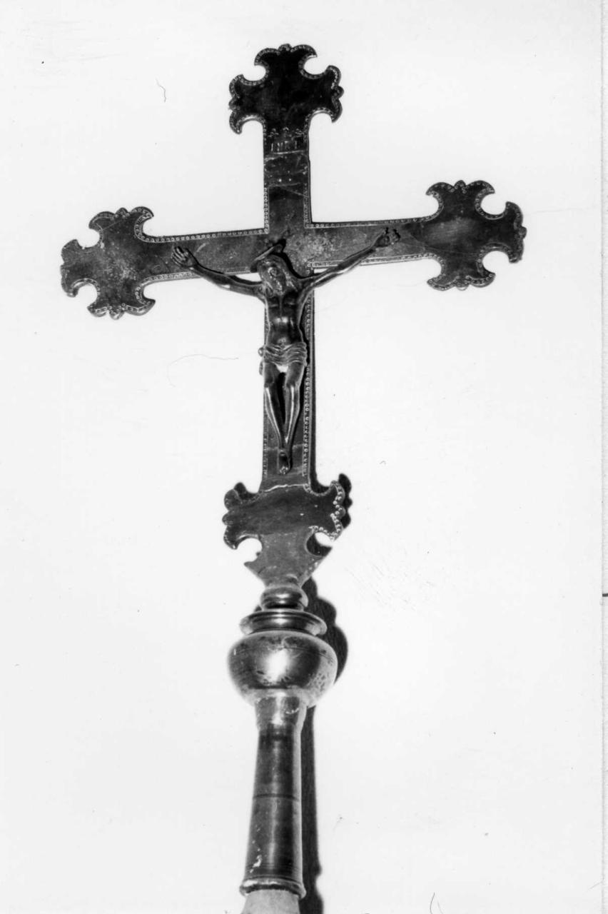 croce processionale - bottega reggiana (sec. XVII)