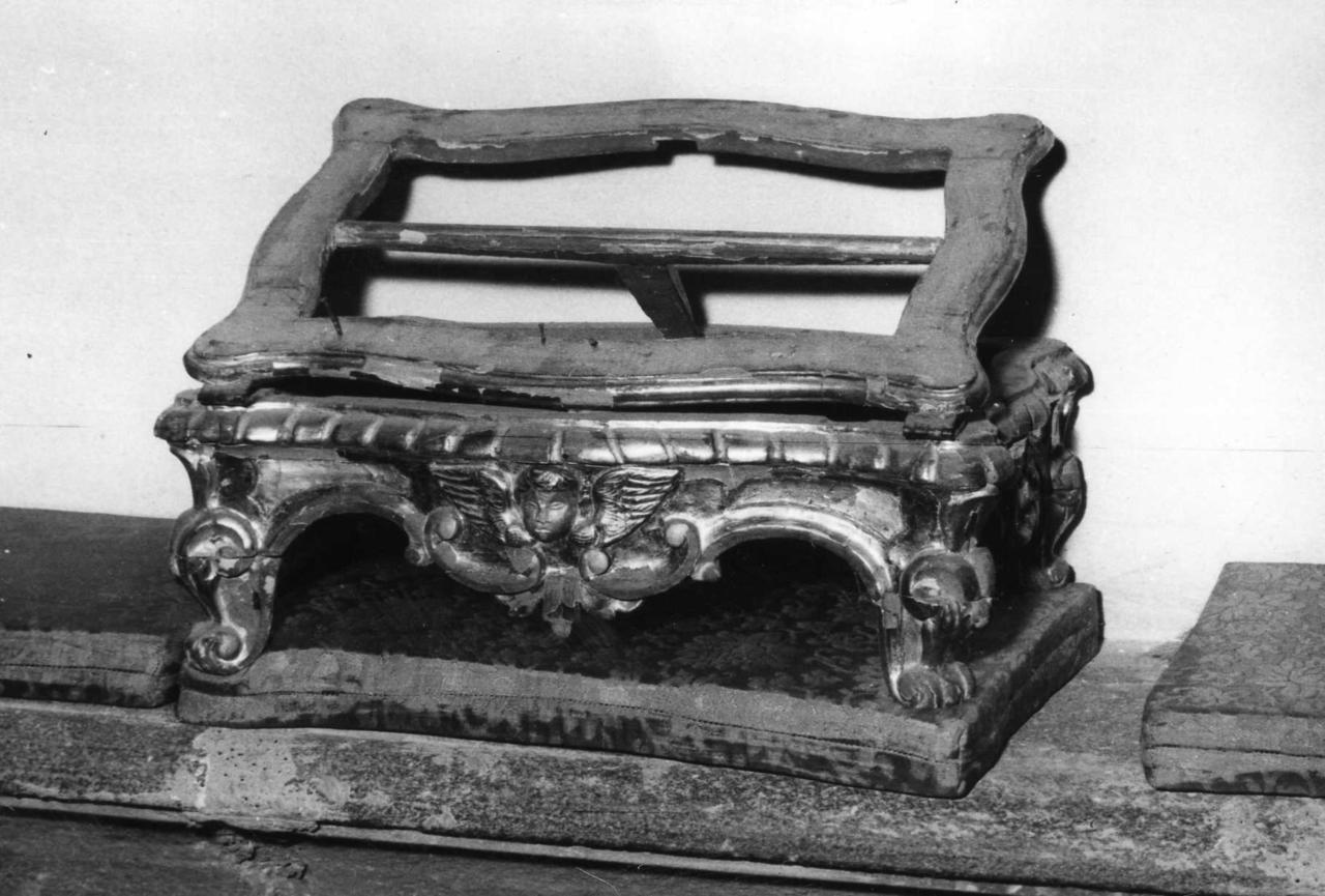 leggio da tavolo - bottega emiliana (sec. XVIII)