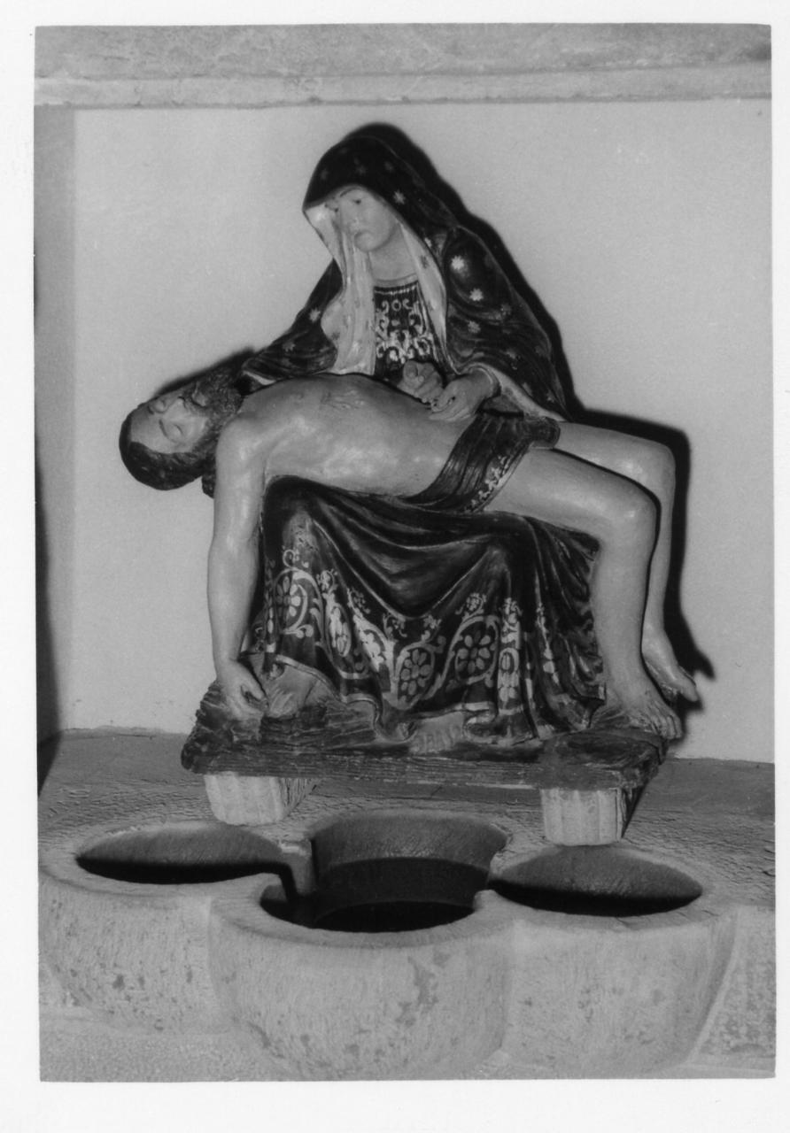 Pietà (scultura) - bottega emiliana (fine/inizio secc. XVIII/ XIX)