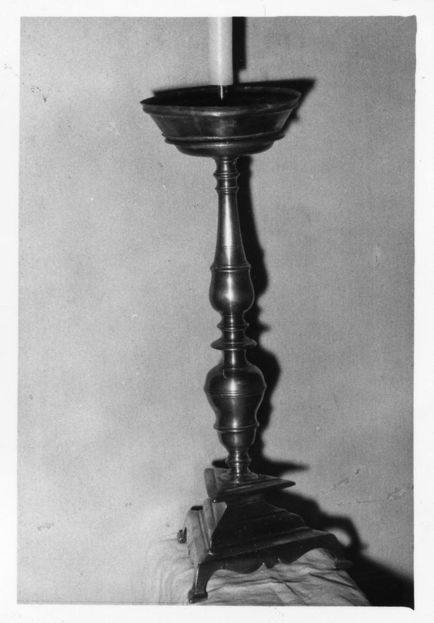 candeliere, serie - bottega reggiana (sec. XVIII)