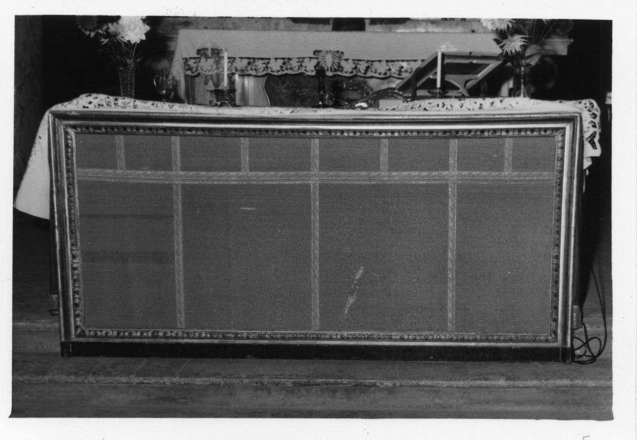 paliotto - manifattura emiliana (sec. XIX)