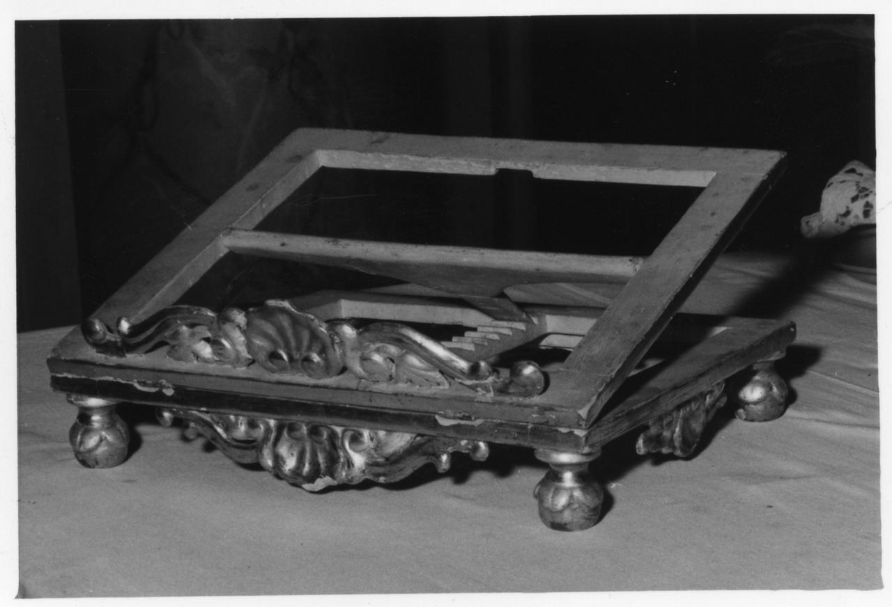 leggio - bottega emiliana (sec. XIX)