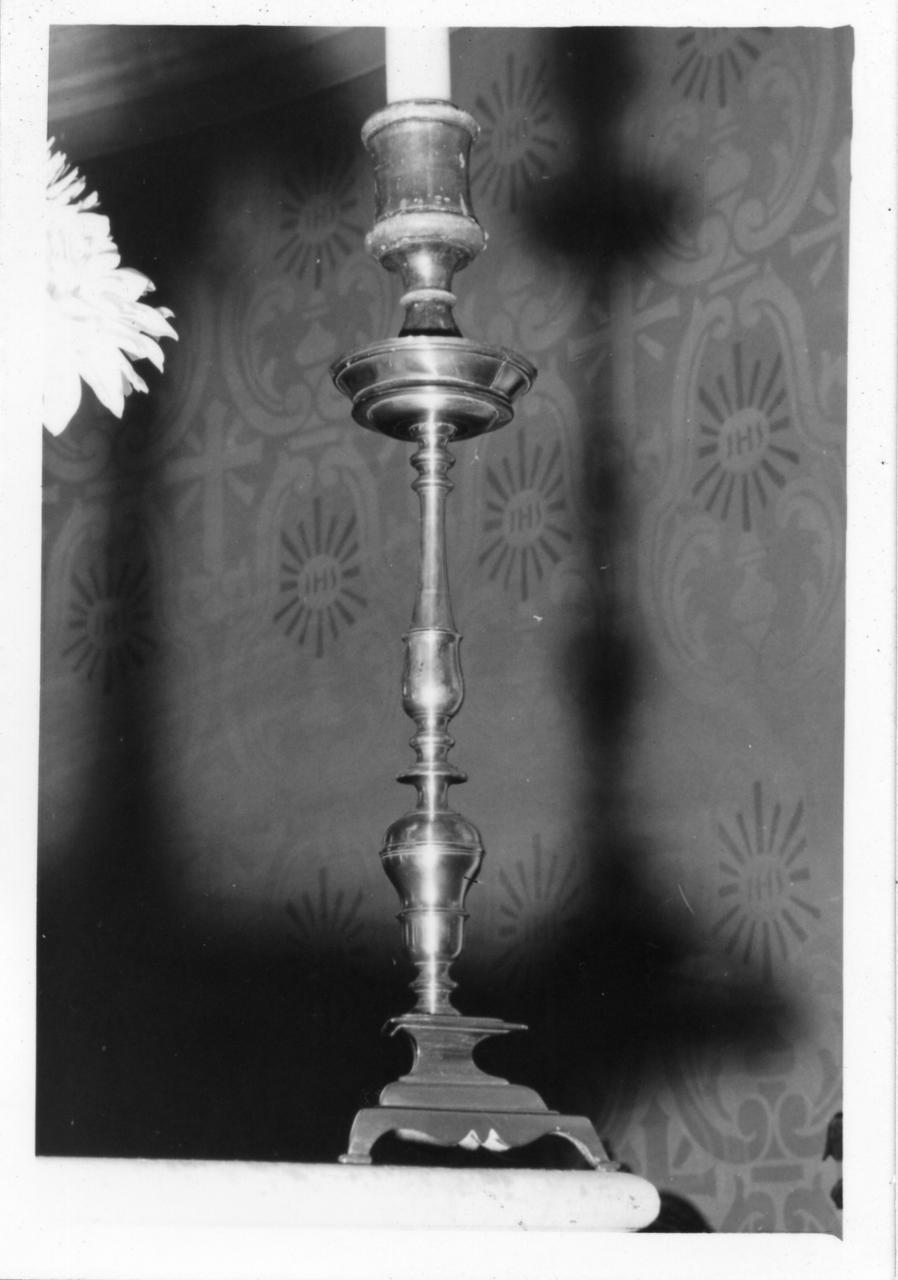 candeliere, serie - bottega reggiana (sec. XIX)