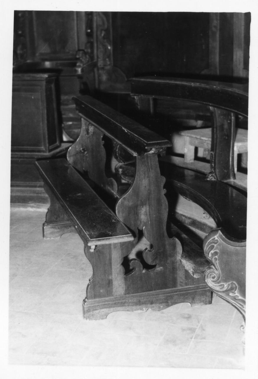 banco da chiesa - bottega reggiana (sec. XIX)