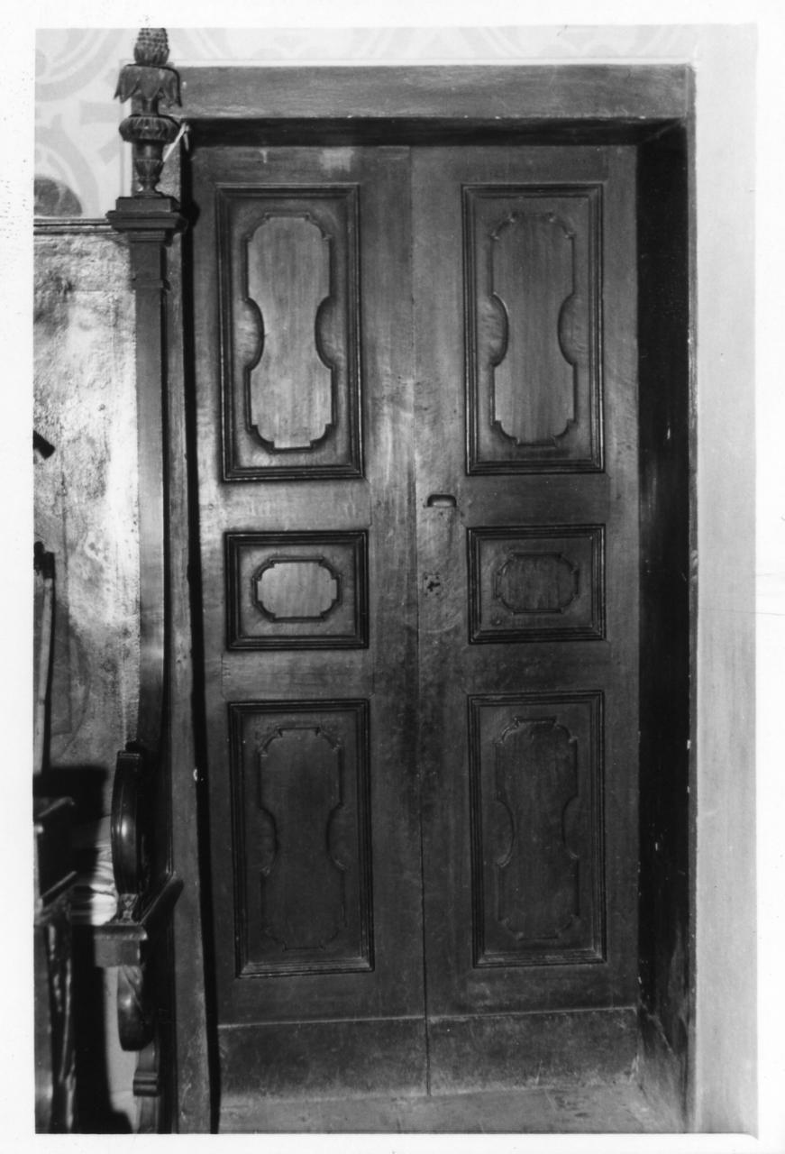 porta - a due battenti - bottega reggiana (inizio sec. XVIII)