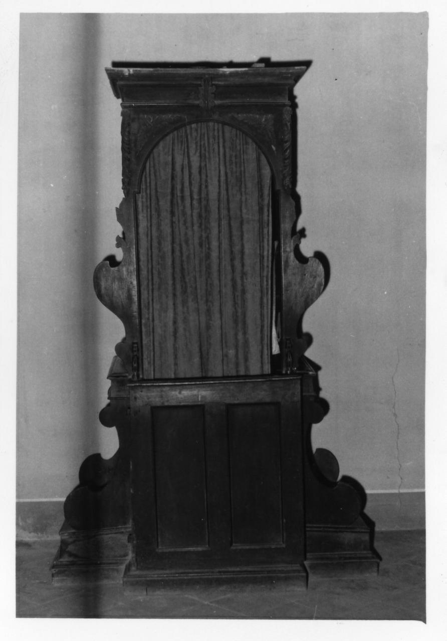 confessionale - bottega reggiana (sec. XVIII)