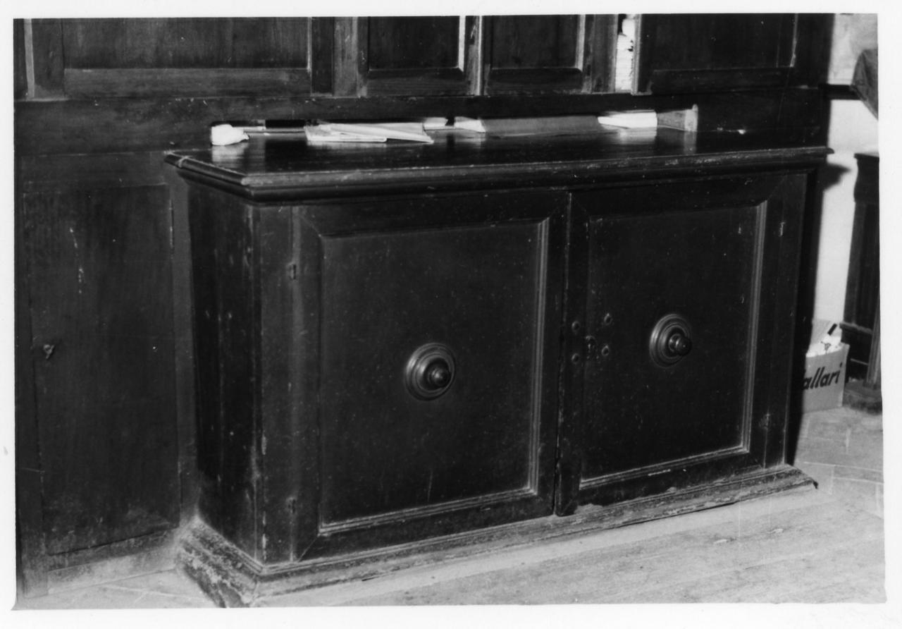 credenza - bottega reggiana (sec. XVII)