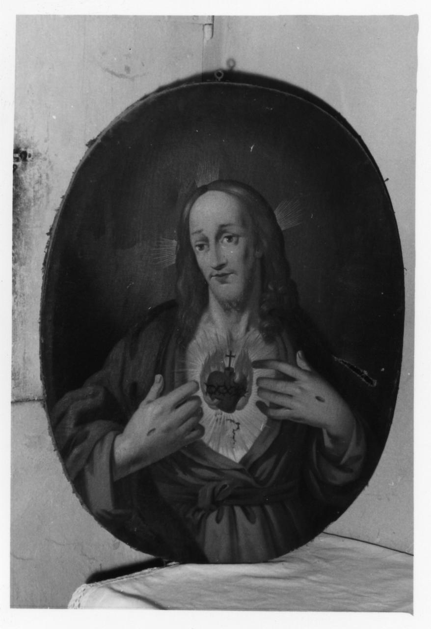Sacro Cuore di Gesù (dipinto) - ambito emiliano (sec. XIX)