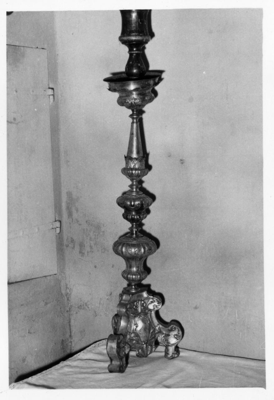 candeliere, serie - bottega emiliana (sec. XVIII)