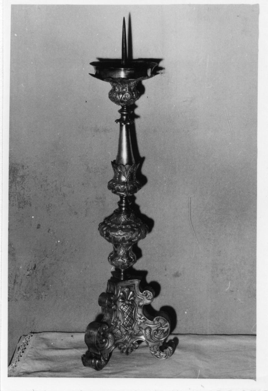 candeliere, serie - bottega emiliana (sec. XVIII)