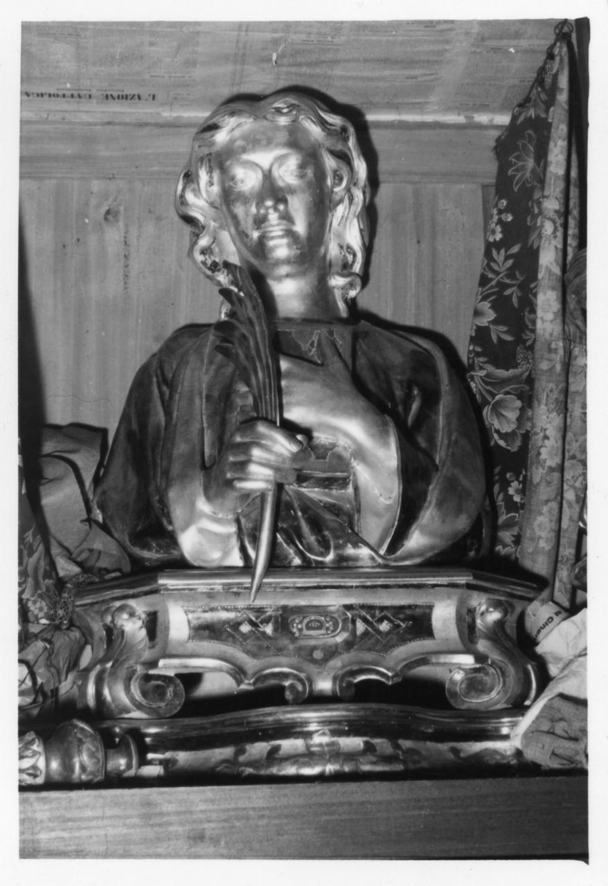 San Pantaleone (reliquiario - a busto) - bottega reggiana (sec. XIX)