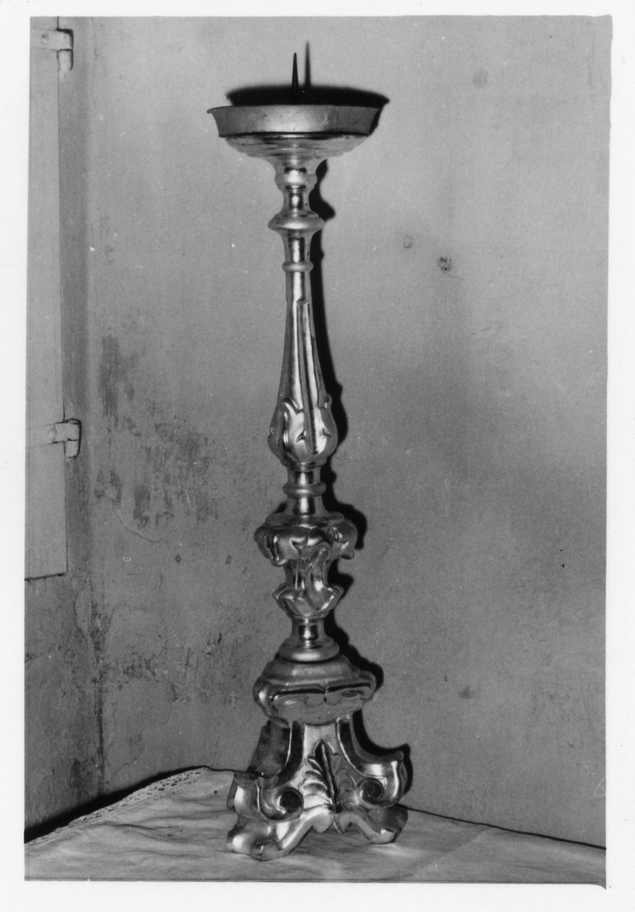 candeliere, serie - bottega reggiana (sec. XIX)