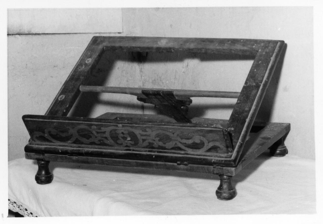 leggio - bottega reggiana (secc. XVIII/ XIX)