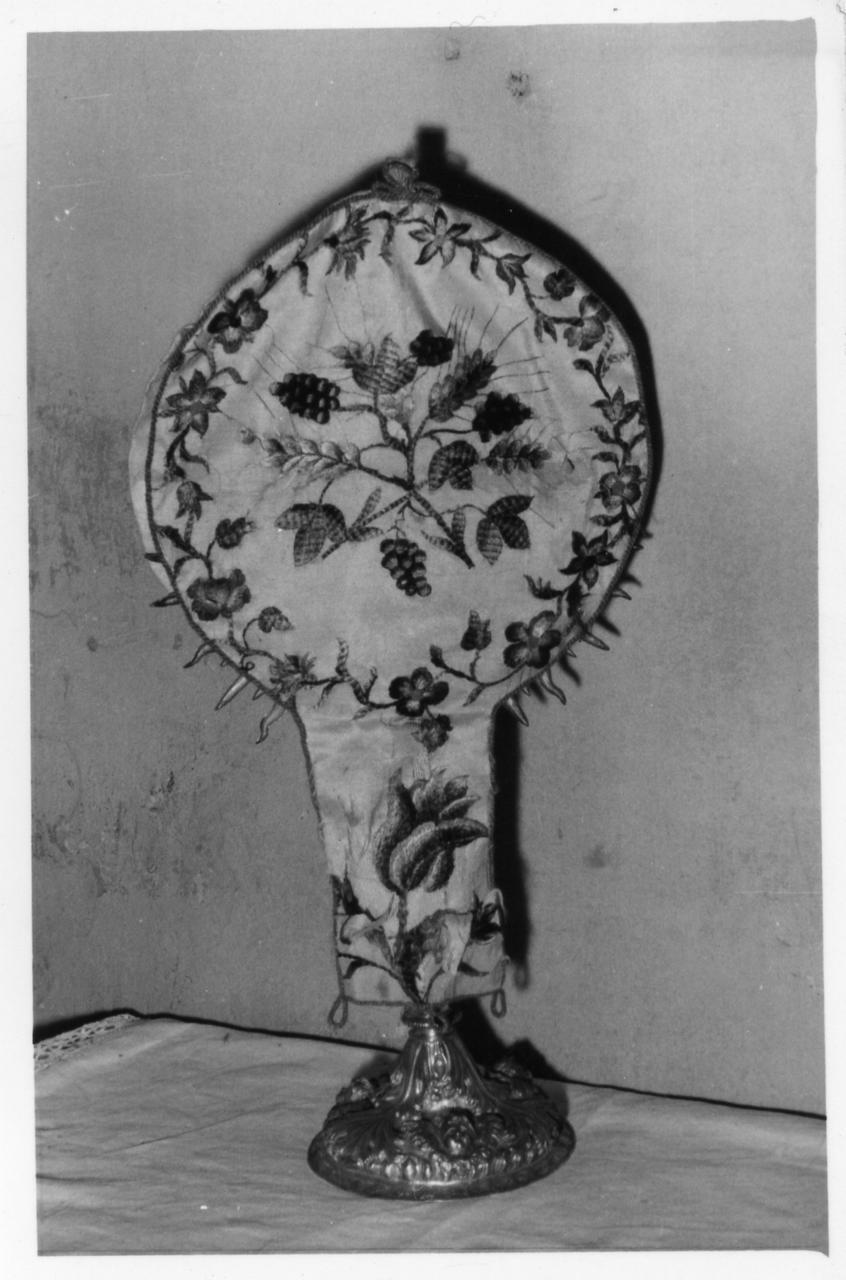 custodia - di ostensorio - manifattura reggiana (fine/inizio secc. XVIII/ XIX)