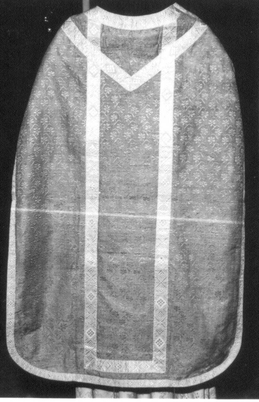 paramento liturgico - manifattura italiana (sec. XIX)