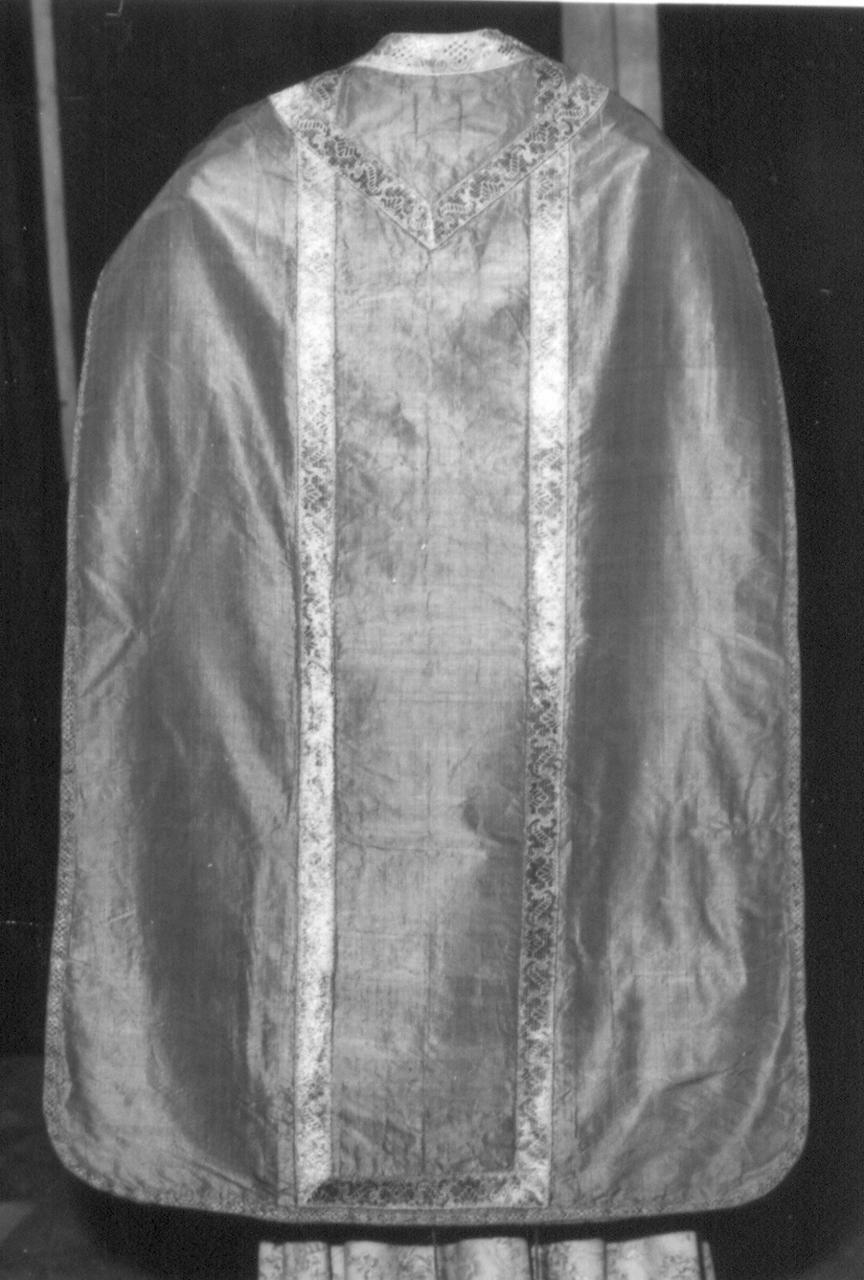 paramento liturgico - manifattura italiana (sec. XIX)