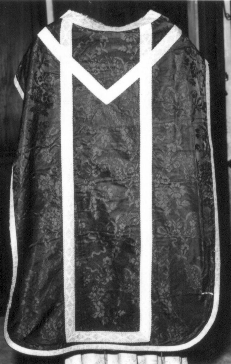 paramento liturgico - manifattura italiana (fine sec. XIX)
