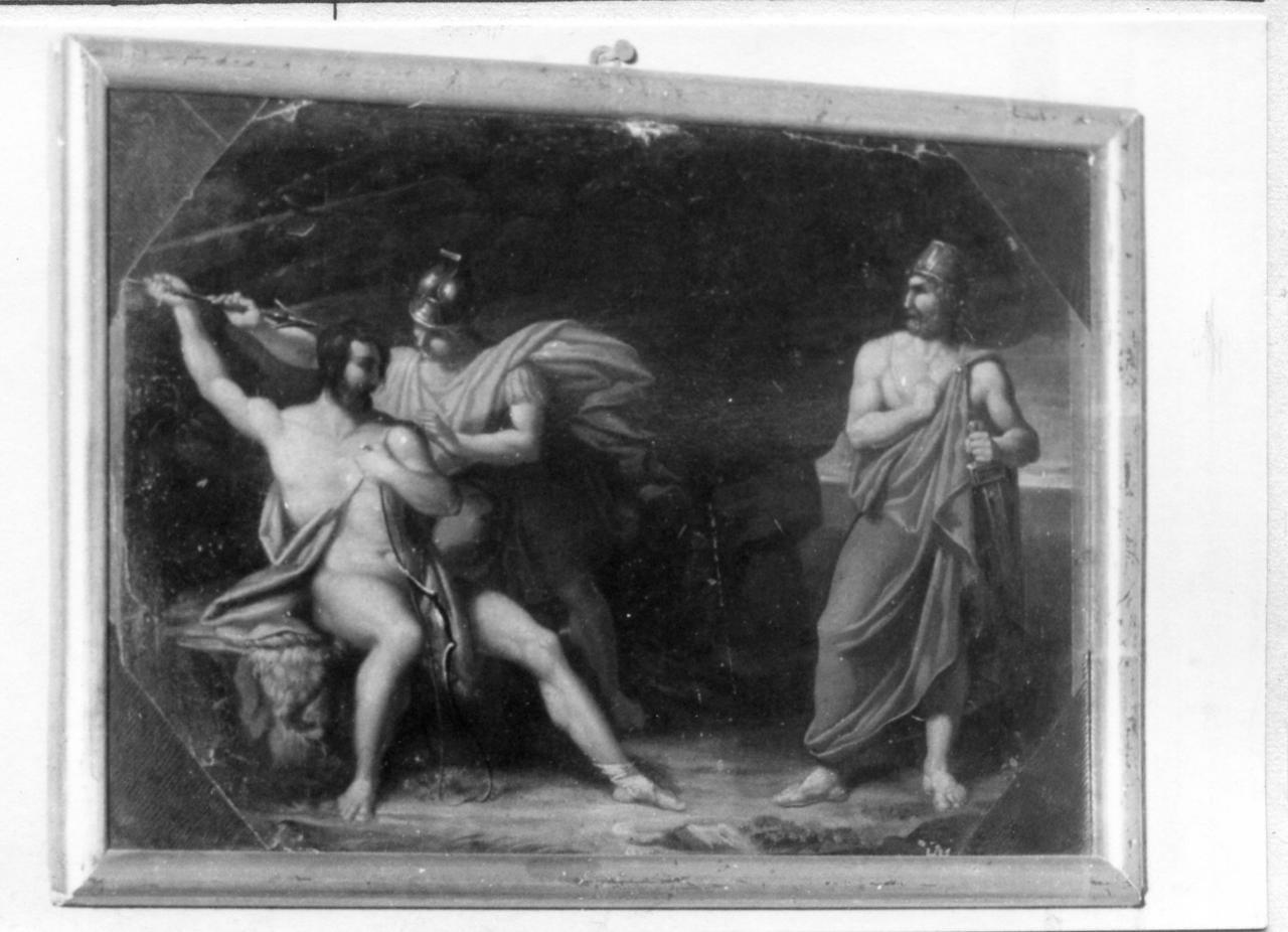 scena mitologica (dipinto) di Gualdi Antonio (sec. XIX)